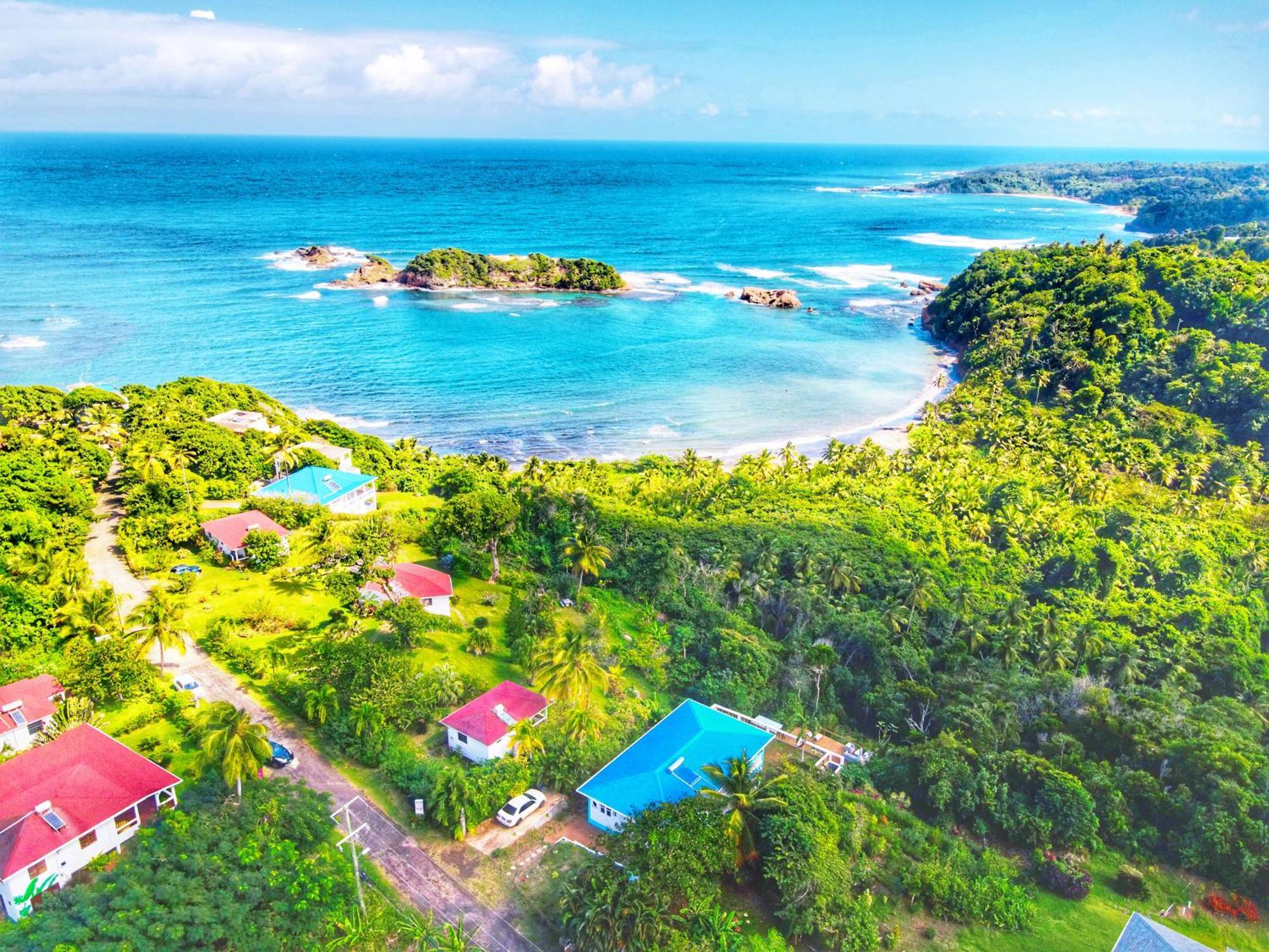 Blue Whale Villa Calibishie Extérieur photo